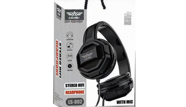 LELISU LS-802 WIRED HEADPHONE WITH MIC