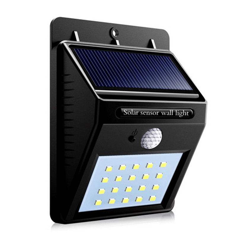 Led Wall Lamp Solar Sensor Light