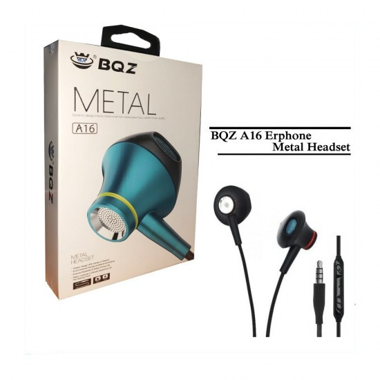 BQZ A16 Metal Headset with Mic