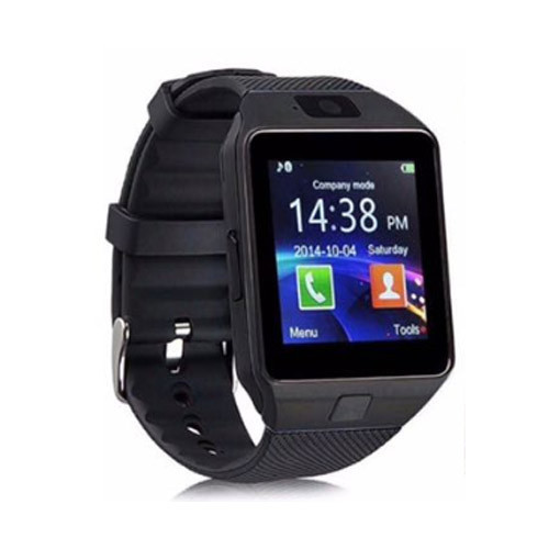 DZ09 Bluetooth Smart Watch Phone - Black