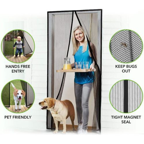 Hands-Free Magnetic Screen Door