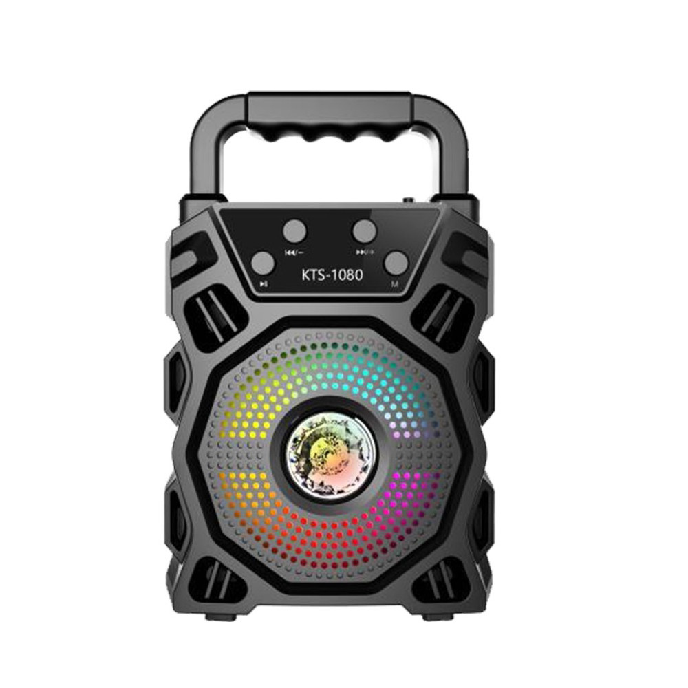 KTS-1080 Wireless Portable Bluetooth Speaker With Led Light