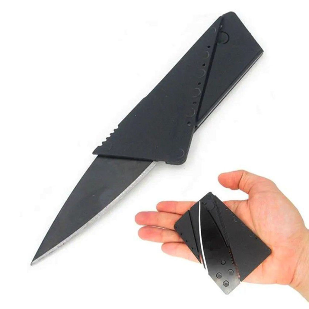Credit Card Folding Wallet Safety Knife