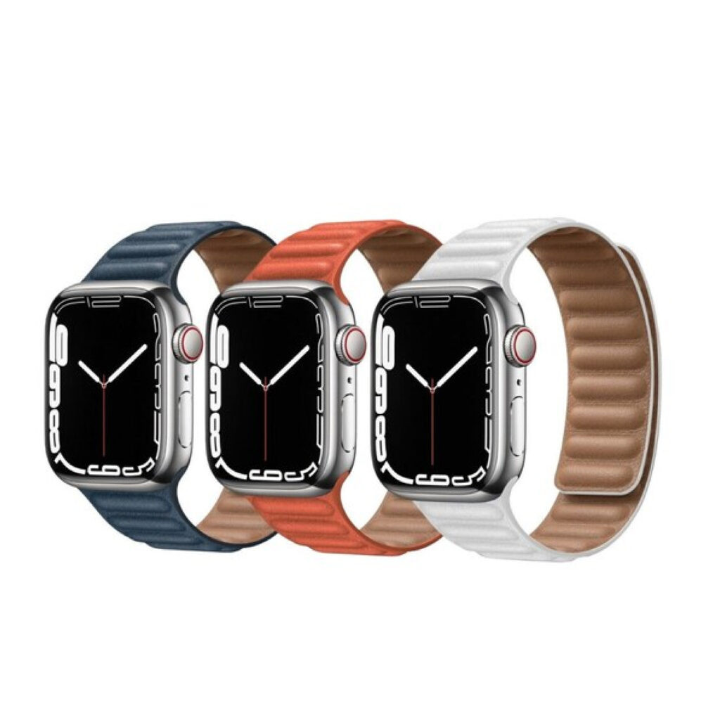 Leather Magnetic Apple Watch Strap
