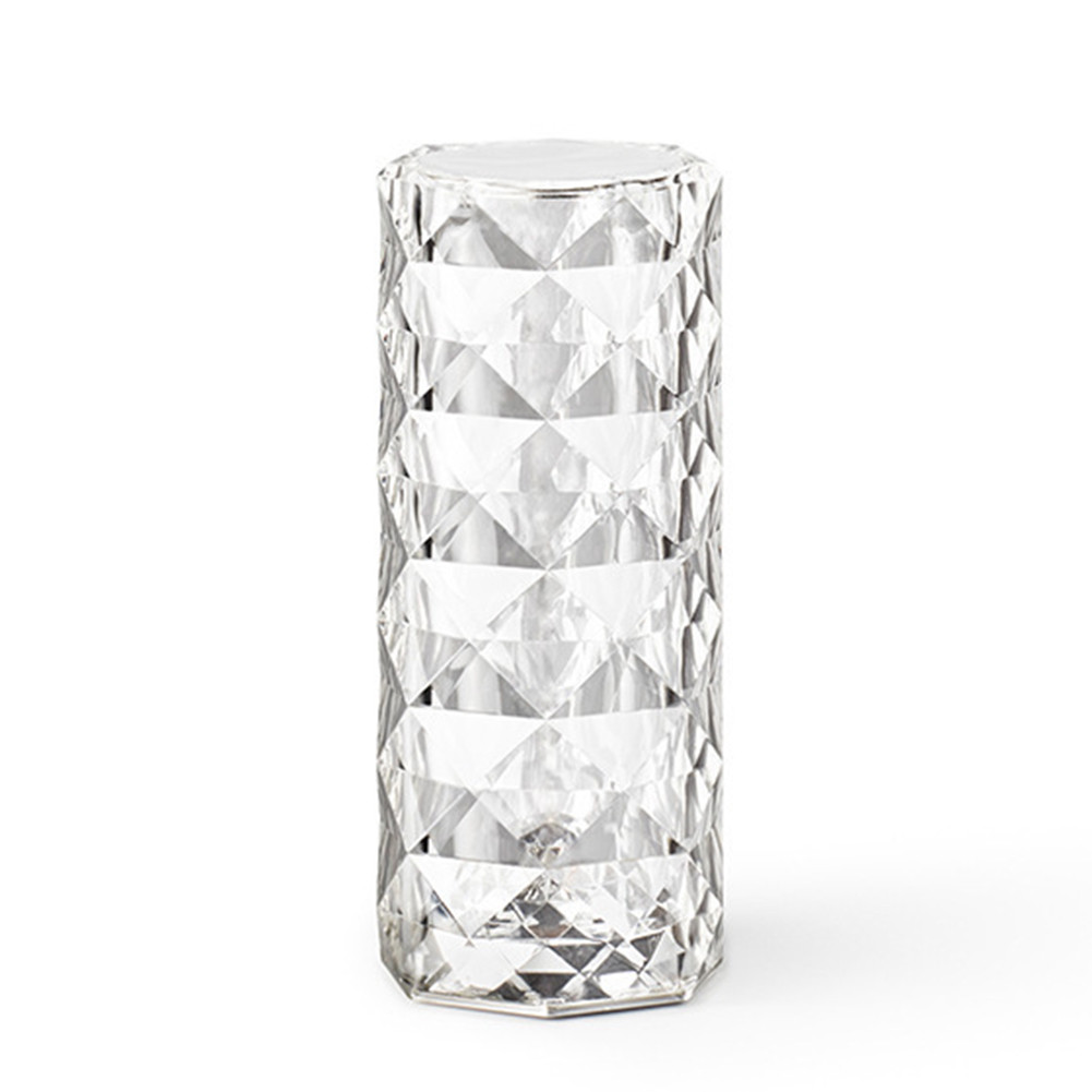 Acrylic Crystal USB Rechargeable Desk Lamp