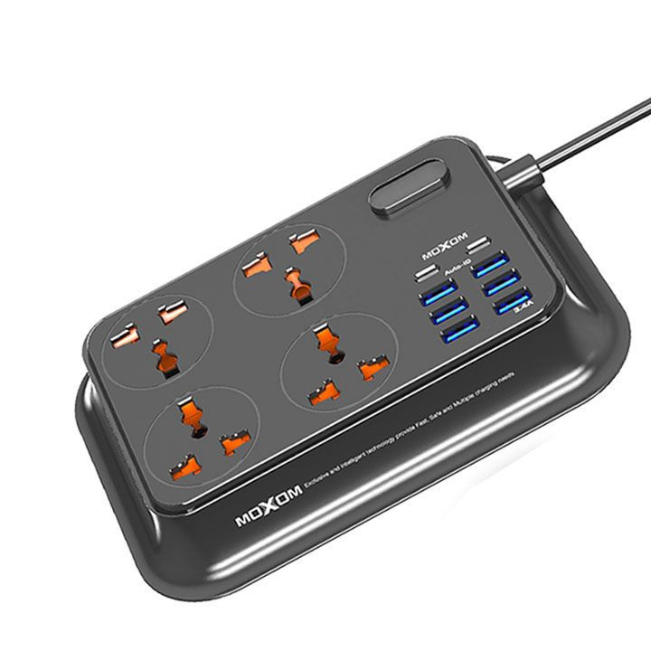 ORIGINAL MOXOM MX-ST06 4 Anti-Static Power Socket
