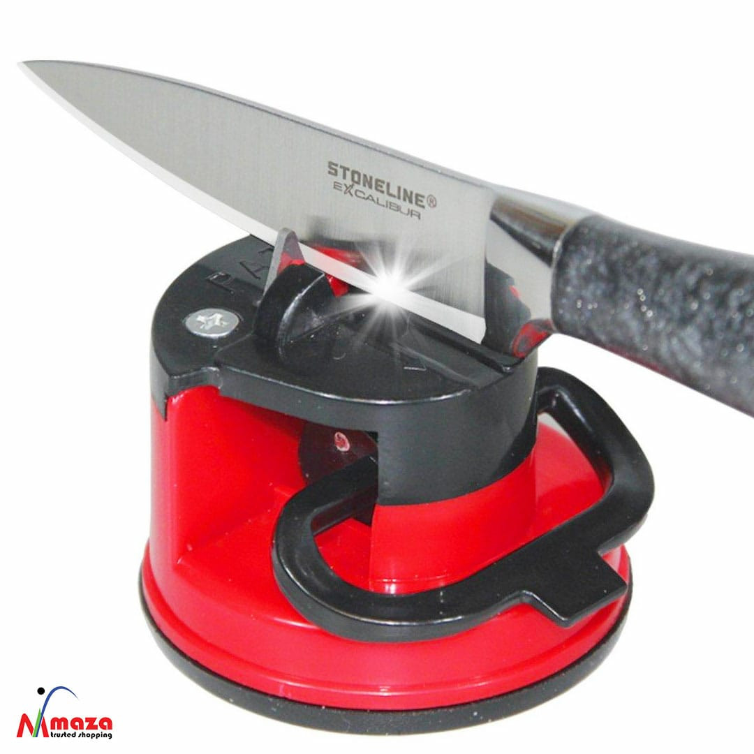 Knife Sharpener with Smart Suction Pad