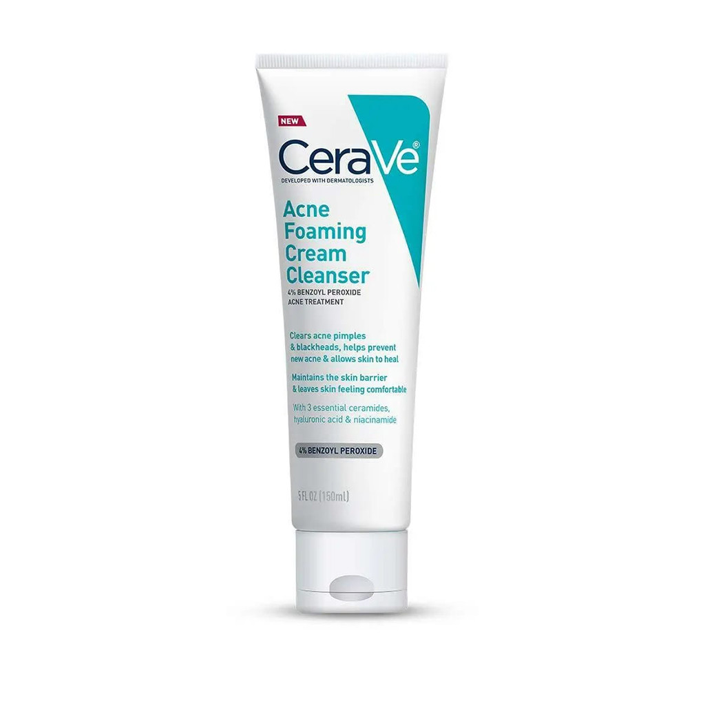 CeraVe Acne Foaming Cream Cleanser-150ml