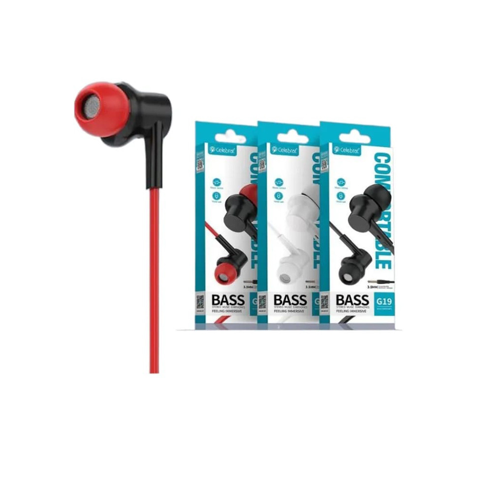 BASS G19 Wired Headphones