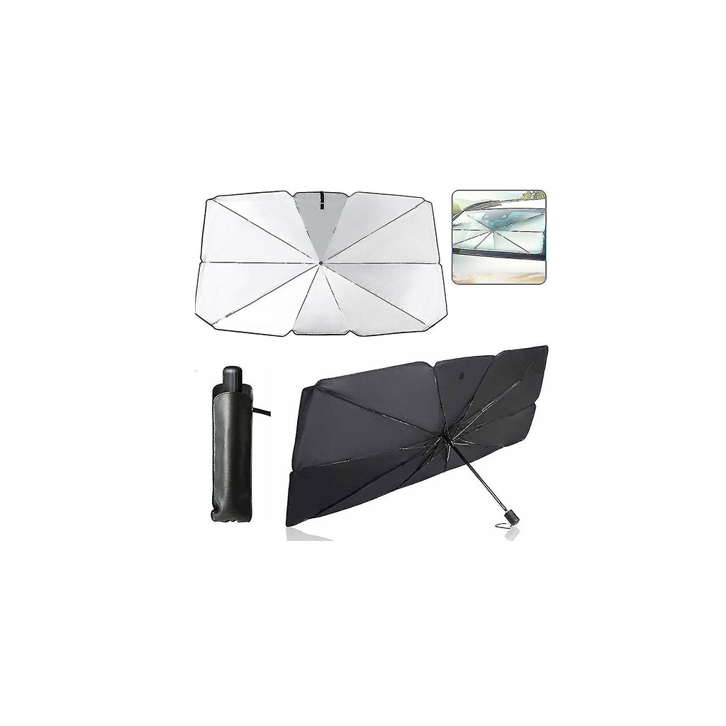 Windscreen protecting Umbrella