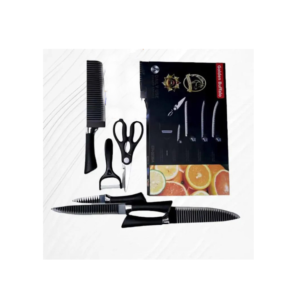 Golden Buffalo 6 Pcs Knife Set ER0238A