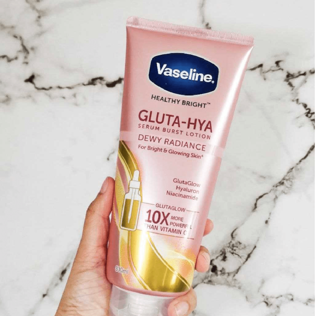 Vaseline Gluta Hya Serum Burst Lotion Dewy Radiance