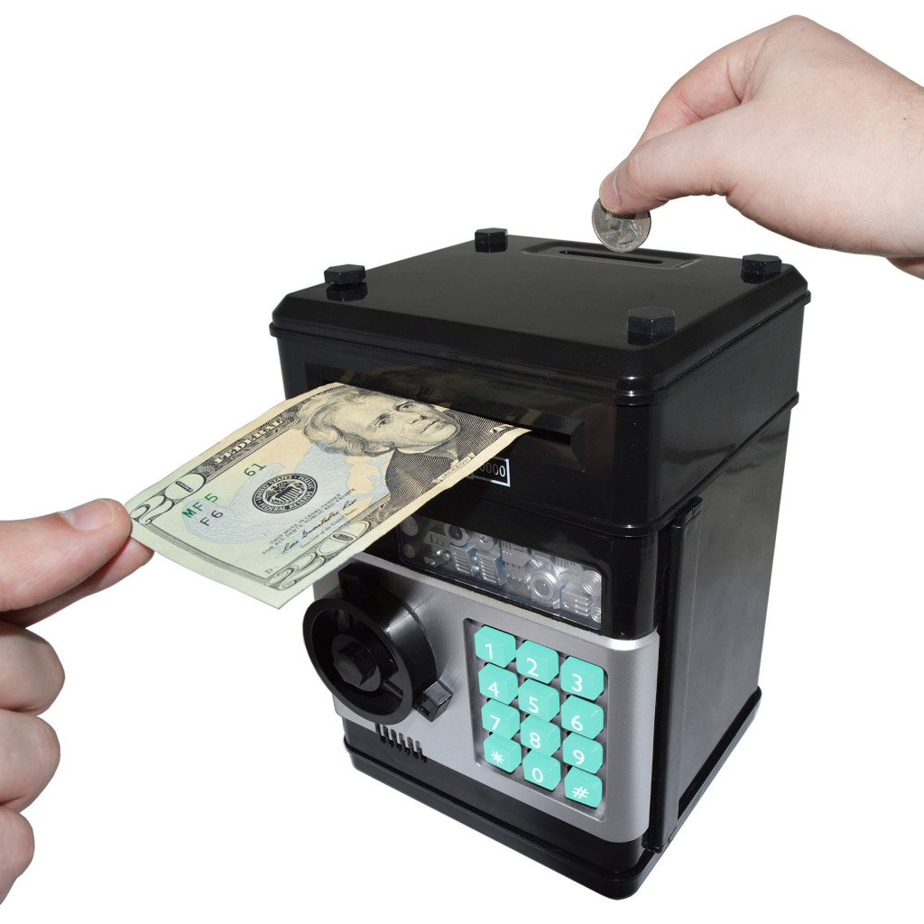 Creative Piggy Bank Automatic Mini Safe